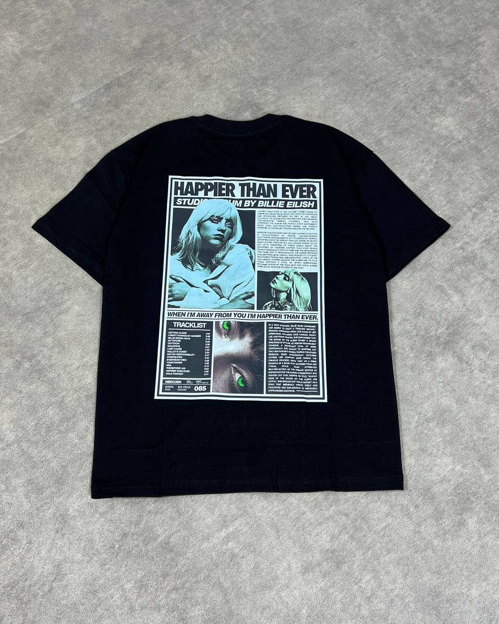 BILLIE EILISH oversized t-shirt